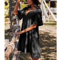 thumbnail image 1 of Loose Casual Dress, Breathable Short Sleeves Women Cover Up For Pool For Everyday Wear ANGGREK AH3215, 1 of 6
