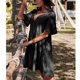 thumbnail image 1 of Las mujeres cubren suave y transpirable vestido casual suelto de manga corta para la piscina para el uso diario ANGGREK Otros, 1 of 6