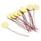thumbnail image 1 of Mizh 20 piezas de discos piezoeléctricos, zumbadores de cobre, sensores de sonido para micrófonos, accesorios para instrumentos acústicos, 1 of 7