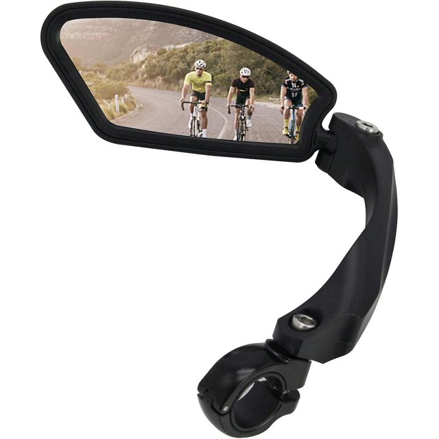 Espejo retrovisor de motocicleta HD de acero inoxidable - Espejo retrovisor de bicicleta de generación 2.0 (1 pieza cuadrada izquierda)