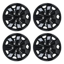 13" Set of 4 Wheel Covers Snap on Hubcaps Full Hub Caps Fit R13 Tire & Steel Rim (4 Pack)