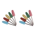 thumbnail image 3 of Destyer 5pcs/set Silicone Nail Grinding Head For Safe And Effective Manicure And Fits Most Driller Style A 2Set, 3 of 6