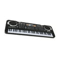 thumbnail image 1 of Youkk 61-Key Electric Piano with Microphone Multifunctional Electronic Organ USB Digital Keyboard Kids Musical Instrument Learning Toy Black, 1 of 6