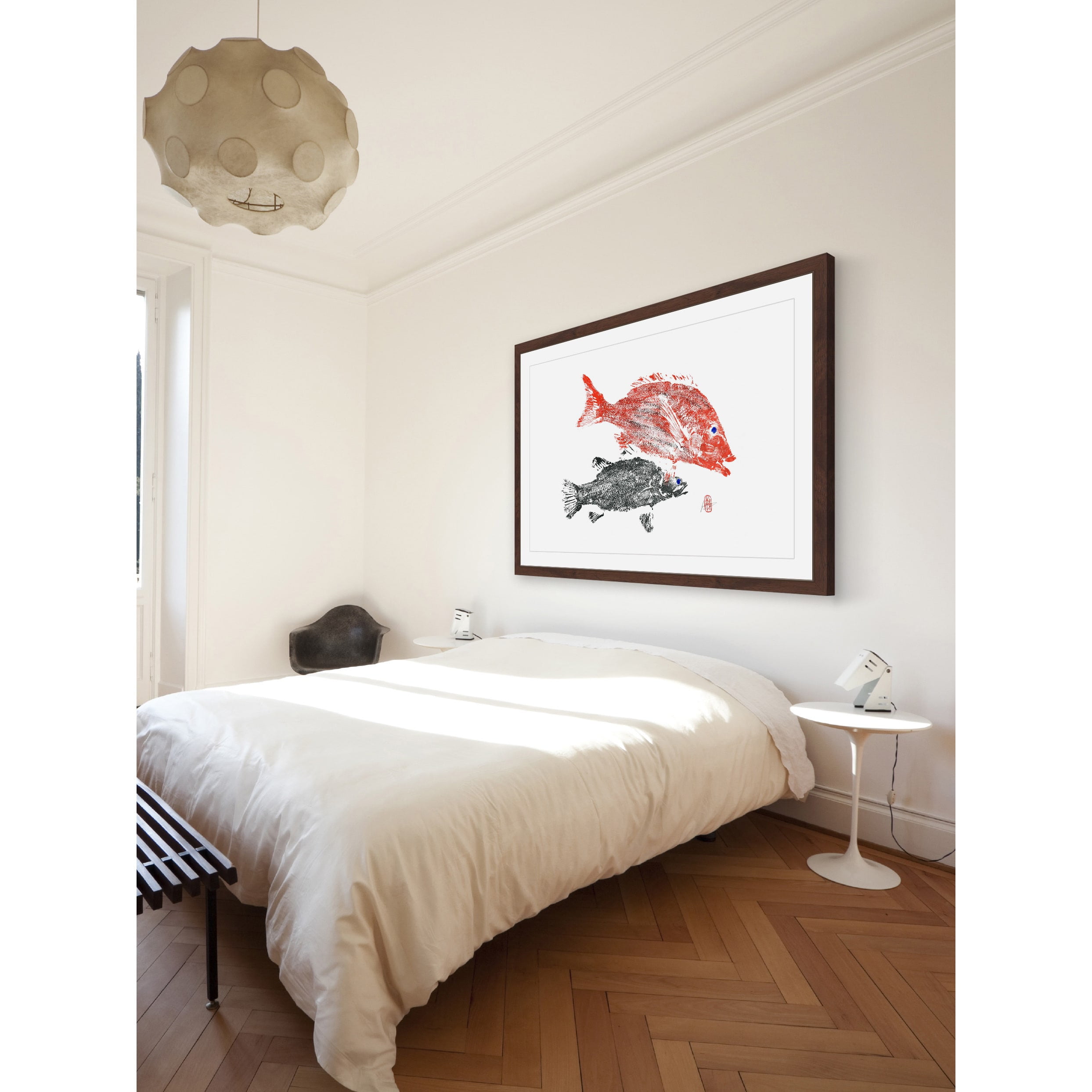 "Common Pandora" Framed Painting Print