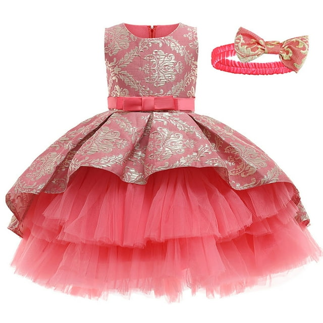 Robes de Fête Asymétriques pour Filles Princesse pour Filles Robes de Bal Robe