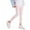 b-4291Pink1786, variant on WEIGFI Child Girls High Waist Yoga Pants With Flounce Hem Daughter Matching Athletic Workout Capris For Fitness Trousers Stylish Solid Color Slacks