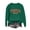 Army Green, variant on Wuztai Fall Sweaters for Women Crew Neck Long Sleeve Oversized Comfy Casual Pullover Graphic Letter Print Lightweight Autumn Tunic Top M