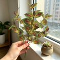 thumbnail image 4 of Artificial Perilla Leaves Greenery Stems, 17.7" Large Foliage Picks Purple-Green Leaves, Lifelike Botanic Decor for Floral Arrangement, Home Shelf Centerpiece Wedding Party Indoor, 4 of 7
