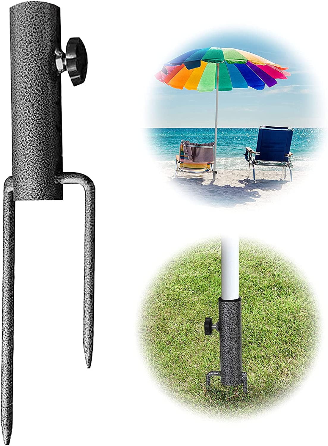 TEL Umbrella Ground Stake Peg Umbrella Beach Umbrella Sand Anchor