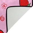 thumbnail image 4 of Coolnut Strawberry Area Rug, 4'x5' Pet & Child Friendly Carpet for Living Room Bedroom Dining Room,Indoor Outdoor Soft Rug Washable Non Slip Comfortable Area Rug, 4 of 6