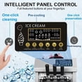 thumbnail image 6 of SHENGJINSH Pre-cooled Commercial Ice Cream Machine, 3 Flavors Countertop Soft Serve Ice Cream Maker, 6 of 12