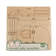 thumbnail image 3 of HILABEE Creative Wooden House Puzzles Toy Early Learning Early Development Small Hamster A, 3 of 8