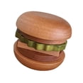 thumbnail image 4 of Juego de posavasos de hamburguesa,Juego de posavasos de hamburguesa con imán en forma de hamburguesa,Posavasos de madera sintética con aislamiento térmico,Protección de mesa para, 4 of 8