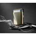 thumbnail image 1 of YSTIANN Rasoir Électrique à Grille 2-en-1 pour Hommes, Tondeuse Étanche pour Barbe et Cheveux avec Recharge Rapide USB-C, Autonomie de 90 Min, Fini Or, Coiffage Précis Ajustable pour la Maison, le Voyage et le Gym WJ94-2794, 1 of 7