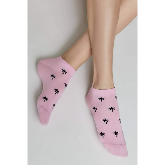 Cotton Ankle Socks Conte Active - 589 Palm Trees