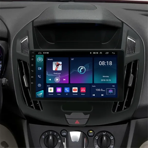 Zcargel Car Stereo Radio for Ford Transit 2014-2018 Android 13 Car Navigation 9" HD Touch Screen Wireless Apple CarPlay Android auto, GPS WiFi Bluetooth FM with Backup Camera Mic, 2 32GB