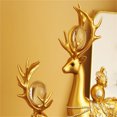 thumbnail image 3 of Attract Wealth Deer Creative Ornaments, Light Luxury Design With Sleek Creative Silhouette And Auspicious Symbolism, Perfect Home Decor For Wine Cabinets Shelves Desks, 3 of 4