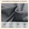 thumbnail image 2 of U2SKIIN Womens Cotton Pajama Pants, Soft Lounge Lightweight Sleep Pj Bottoms,(Teal Blue,L), 2 of 6