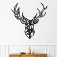 thumbnail image 6 of Deer Head Metal Wall Art, 6 of 12