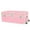 Pink, variant on Rhino Trunk & Case Large Leather Embossed Vinyl Trunk With Removable Wheels, Summer Camp Footlocker, College Dorm Storage Chest, Sportsman Trunks - Seats 1000+ lbs. On Top 32"x18"x14" (Sky Blue)