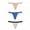 3 Pack, variant on Xmarks Womens Thongs Underwear Cotton Breathable Low Rise Hipster Panties Sexy 6 Pack 2XL