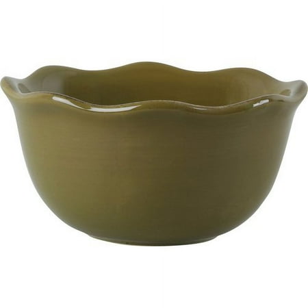 Better Homes and Gardens 6" Bowl, Green Saddle
