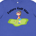thumbnail image 4 of Inktastic Future Golf Star Girls Golfing Youth T-Shirt, 4 of 5