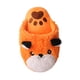 thumbnail image 4 of Bonitas pantuflas de peluche para perros. Naranja, 4 of 9