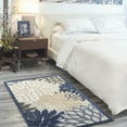 thumbnail image 1 of Nourison Aloha Indoor/Outdoor Blue/Multicolor 3' x 5' Area Rug, (3x5), 1 of 8