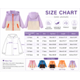 thumbnail image 5 of Toddler Windbreaker Raincoat with Pocket Long Sleeve Zip up Hooded Winter Warm Casual Outwear 3 Years, 5 of 5
