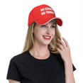 thumbnail image 3 of No Cerveza No Trabajo Hat Adjustable Funny Sandwich Baseball Cap Curved Visor Men Women, 3 of 6