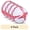 Pink, variant on Athletic Works Size 5 Soccer Ball, Blue