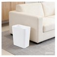 thumbnail image 7 of Bathroom Trash Can, 4.5 Gallon Bathroom Garbage Can, Waste Basket for Office, Under Desk, Bedroom, Rv, 3 Pack, White, 7 of 7