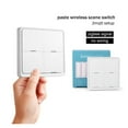 thumbnail image 2 of Tuya Smart ZigBee 3.0 Wireless 12 Scenes Wall Switch Button Controller Adhesive Smart Automation ,Trusted and Reliable, 2 of 7