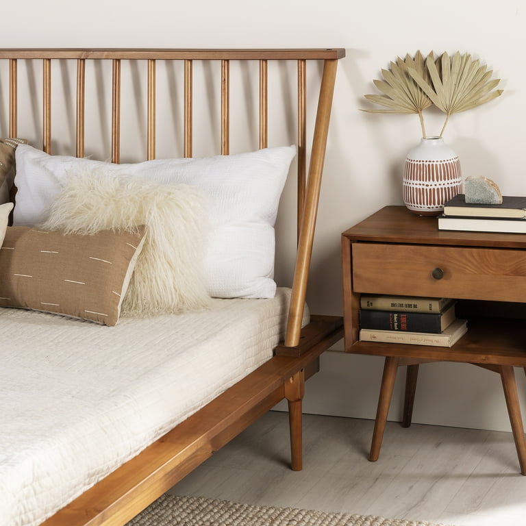 Modern boho 2024 platform bed frame