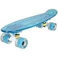 thumbnail image 5 of Rekon 22" Complete LED Light Up Mini Cruiser Skateboard (Clear Blue), 5 of 8