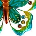 thumbnail image 6 of Northlight Green Metal Butterfly Outdoor Garden Wall Hanging - 12", 6 of 7