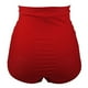 thumbnail image 3 of MKLEKYY Pantalones Cortos Para Mujer, Pantalones Cortos De Baño De Cintura Alta Para Mujer, Faldas, Bikini Fruncido, Tankini, Calzoncillos, Pantalones Cortos De Baño, Ropa Interior, 3 of 4
