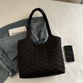 thumbnail image 4 of Bolso Hobo para Mujer Patrón Corazón Color Sólido Gran Capacidad, 4 of 9