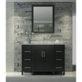 thumbnail image 4 of ARIEL HOLLANDALE 49 IN. SINGLE SINK VANITY SET IN BLACK, 4 of 4