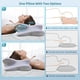 thumbnail image 4 of Almohada Cervical de Espuma viscoelástica, Almohadas ergonómicas ortopédicas de Apoyo contorneadas para Personas Que Duermen de Lado, Boca Abajo y Boca Arriba, 4 of 7