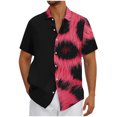 thumbnail image 2 of Men Short Sleeve Button down Shirts Tall Man Pocket T Shirts for Men Summer Tshirt Mens Shirts Casual Tall Men's fashion savings, 2 of 5