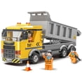 thumbnail image 4 of Amyove City Engineering Vehicle Building Blocks Kids Small Particle Assembly Building Bricks Car Model Toys For Boys Gifts, 4 of 9