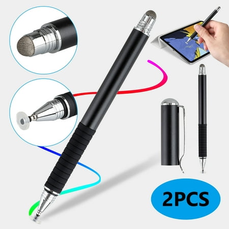 Stylus Pen, EEEKit Fine Point Capacitive Stylus Touch Screen Pens with 6 Replacement Tips Compatible with iPad, iPhone, Samsung, Android, Tablet, Laptops and All Capacitive Touch Screens (Best Home Screen Replacement Android)