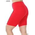 thumbnail image 3 of TheLovely Women & Plus Workout Yoga Running Compression Exercise Biker Shorts with Side Pockets, 3 of 3