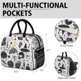 thumbnail image 6 of Womens Black Halloween Witchcraft Elements Lunch Box for Work,Insulated Lunch Bag for Women,Loncheras Para Mujer,Leakproof Adult Lunch Bag for Work,Beach,Travel,Picnic,Camping, 6 of 7
