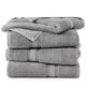 thumbnail image 2 of Juego de toallas de baño LANE LINEN Luxury, 100% algodón, 4 piezas, gris, 70 x 140 cm, 2 of 9