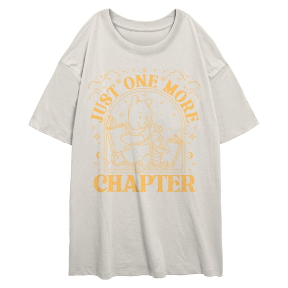 Juniors Winnie the Pooh One More Chapter T Shirt