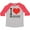 Heather and Red, variant on Inktastic I Love Mommy Heart Boys or Girls Toddler T-Shirt