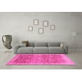thumbnail image 3 of Ahgly Company Indoor Rectangle Oriental Pink Traditional Area Rugs, 5' x 7', 3 of 4